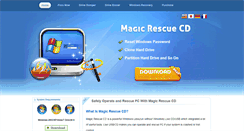 Desktop Screenshot of magic-rescue-cd.com